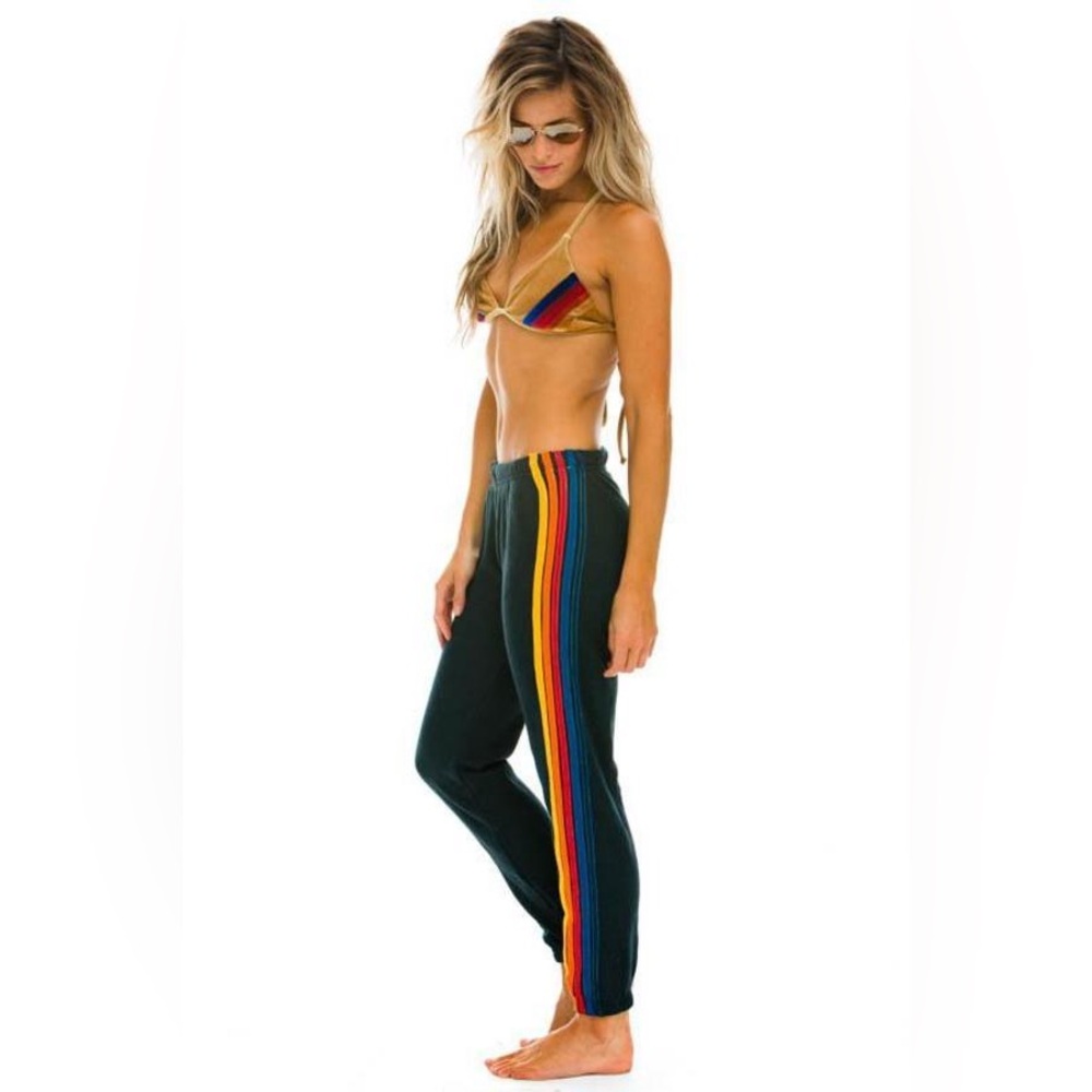 Aviator Nation Navy 5 Stripe Sweats